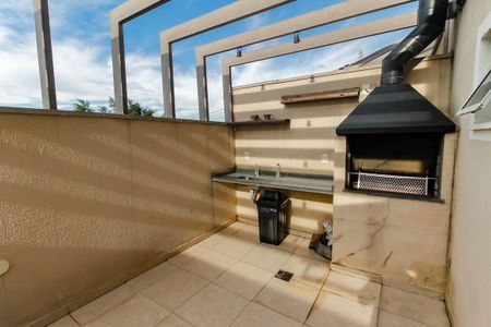 Área comum - Churrasqueira de apartamento para alugar com 2 quartos, 43m² em Jardim Record, Taboão da Serra