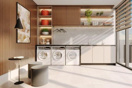 Apartamento para alugar com 34m², 1 quarto e sem vagaLavanderia