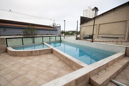 Área comum - Piscina de apartamento para alugar com 2 quartos, 87m² em Vila Caiçara, Praia Grande