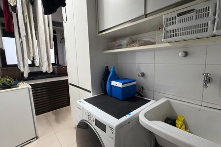 Área de Serviço de apartamento para alugar com 3 quartos, 148m² em Gonzaga, Santos