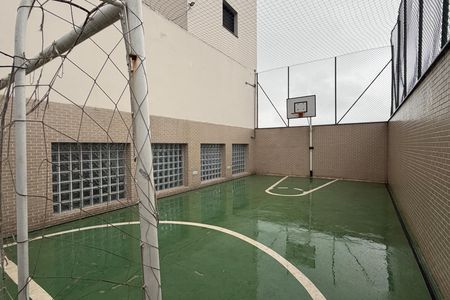 Área comum - Quadra Esportiva de apartamento para alugar com 3 quartos, 148m² em Gonzaga, Santos