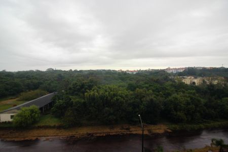 Vista da Sala de apartamento à venda com 2 quartos, 57m² em Vila Nova, Porto Alegre