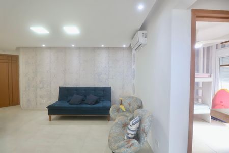 Sala de apartamento para alugar com 2 quartos, 47m² em Jardim Virginia, Guarujá
