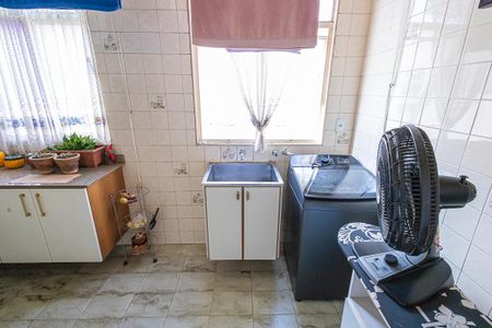 area de serviço de apartamento à venda com 3 quartos, 100m² em Santa Amelia, Belo Horizonte