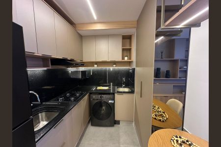 Cozinha de apartamento para alugar com 2 quartos, 51m² em Noroeste, Brasília
