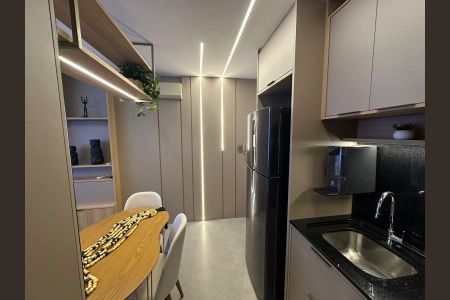 Cozinha de apartamento para alugar com 2 quartos, 51m² em Noroeste, Brasília