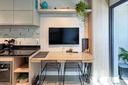Apartamento para alugar com 28m², 1 quarto e sem vaga