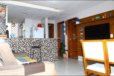 Sala de apartamento à venda com 2 quartos, 51m² em Pousada Santo Antonio, Belo Horizonte