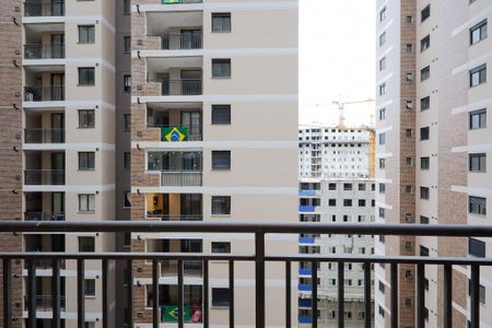 Varanda da Sala de apartamento para alugar com 2 quartos, 40m² em Usina Piratininga, São Paulo
