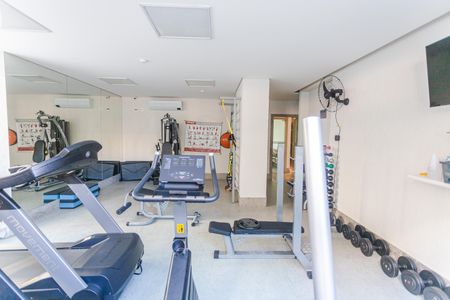 Área comum - Academia de apartamento à venda com 3 quartos, 127m² em Santo Agostinho, Belo Horizonte