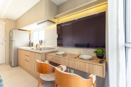 Apartamento para alugar com 41m², 1 quarto e sem vaga Apartamento para alugar com 41m², 1 quarto e sem vagaSala/Cozinha