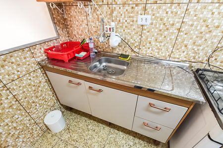 Cozinha de apartamento à venda com 1 quarto, 80m² em Cambuci, São Paulo