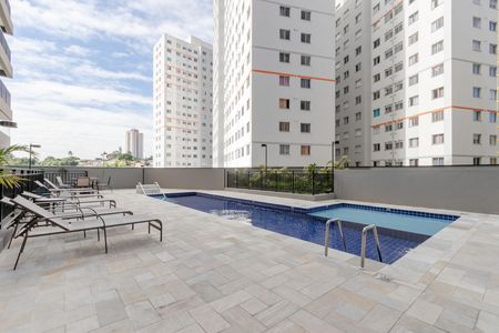 Piscina de apartamento para alugar com 2 quartos, 40m² em Parque Maria Helena, São Paulo