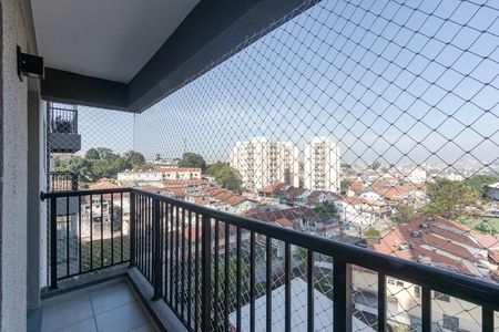 Varanda de apartamento para alugar com 2 quartos, 40m² em Parque Maria Helena, São Paulo