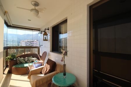 Sala - Varanda de apartamento à venda com 3 quartos, 154m² em Freguesia (jacarepaguá), Rio de Janeiro