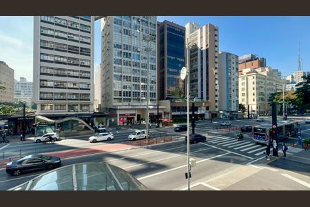 Vista da Sala de apartamento para alugar com 3 quartos, 120m² em Bela Vista, São Paulo