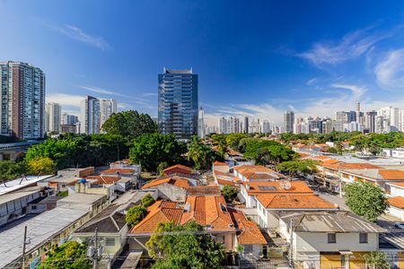 Vista da Varanda de kitnet/studio à venda com 1 quarto, 24m² em Vila Cordeiro, São Paulo