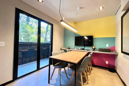 Studio para alugar com 20m², 1 quarto e sem vaga Studio para alugar com 20m², 1 quarto e sem vagaÁrea comum - Coworking