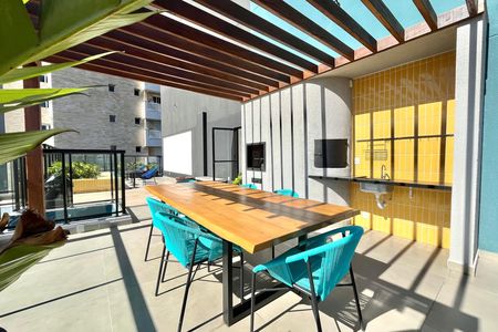 Studio para alugar com 20m², 1 quarto e sem vaga Studio para alugar com 20m², 1 quarto e sem vagaÁrea comum - Churrasqueira