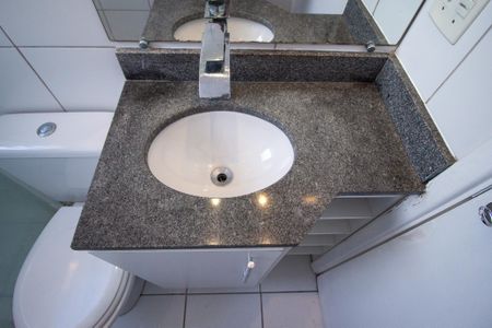 Banheiro Social  de apartamento para alugar com 3 quartos, 102m² em Jardim Vera Cruz, Sorocaba