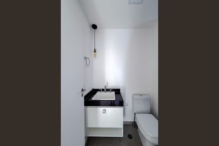 Banheiro da Suíte de kitnet/studio à venda com 2 quartos, 50m² em Vila Mariana, São Paulo