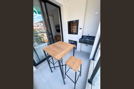Varanda da Sala de apartamento para alugar com 2 quartos, 67m² em Centro, Florianópolis