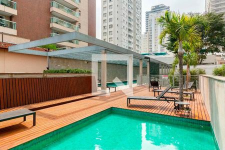 Área comum - Piscina de kitnet/studio à venda com 1 quarto, 70m² em Vila Olímpia, São Paulo