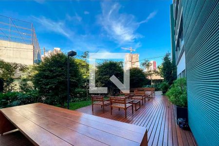 Área comum de kitnet/studio à venda com 1 quarto, 70m² em Vila Olímpia, São Paulo