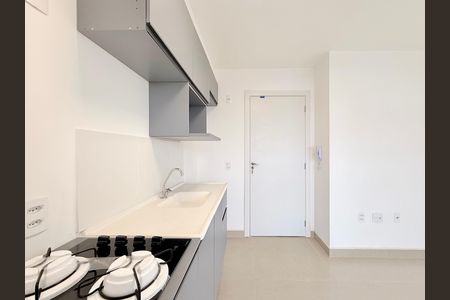 Cozinha de apartamento para alugar com 2 quartos, 35m² em Santo Amaro, São Paulo