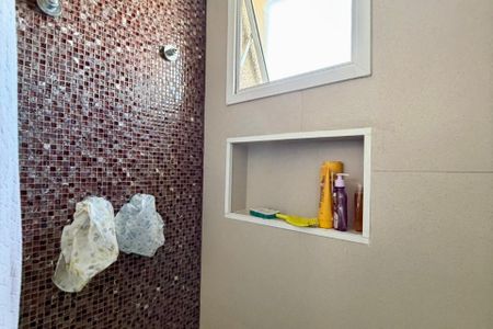 Banheiro de apartamento à venda com 2 quartos, 82m² em Vila Gumercindo, São Paulo