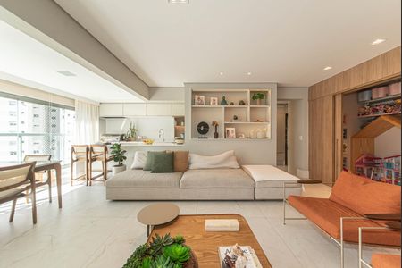 Sala de apartamento para alugar com 4 quartos, 180m² em Jardim das Acacias, São Paulo