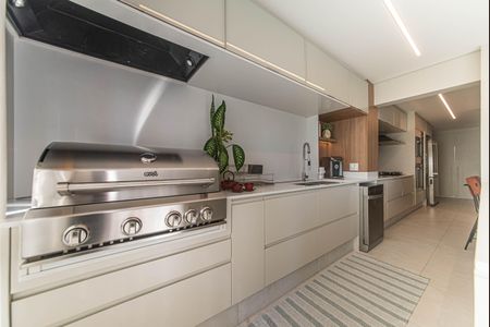 Cozinha - Area Gourmet de apartamento para alugar com 4 quartos, 180m² em Jardim das Acacias, São Paulo