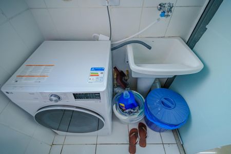 Área de Serviço de apartamento à venda com 3 quartos, 73m² em Jaguaré, São Paulo