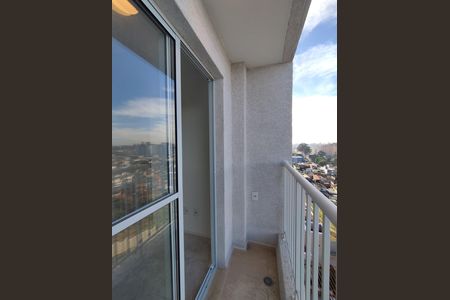 Varanda da Sala de apartamento à venda com 2 quartos, 37m² em Parque Bristol, São Paulo