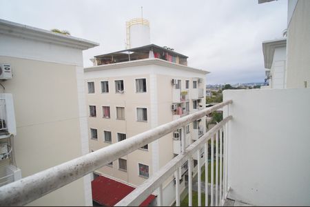 varanda da sala 2 de apartamento à venda com 3 quartos, 102m² em Santos Dumont, São Leopoldo