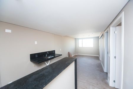 sala / cozinha de apartamento à venda com 2 quartos, 62m² em Santa Lúcia, Belo Horizonte
