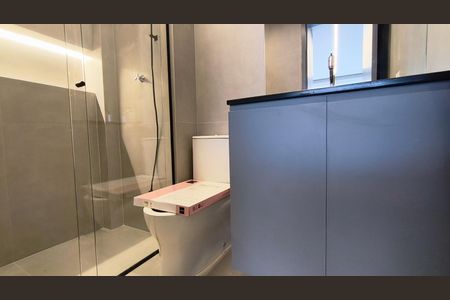 Studio para alugar com 36m², 1 quarto e sem vaga Studio para alugar com 36m², 1 quarto e sem vagaBanheiro