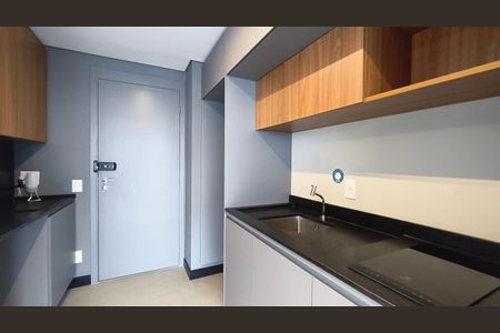 Studio para alugar com 36m², 1 quarto e sem vaga Studio para alugar com 36m², 1 quarto e sem vagaCozinha e Área de Serviço
