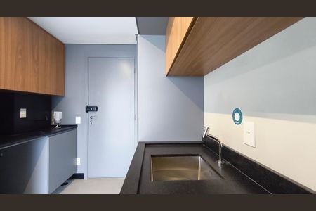 Studio para alugar com 36m², 1 quarto e sem vaga Studio para alugar com 36m², 1 quarto e sem vagaCozinha e Área de Serviço