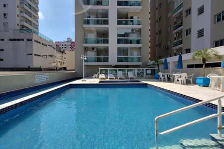 Área comum - Piscina de apartamento para alugar com 1 quarto, 45m² em Boqueirão, Praia Grande