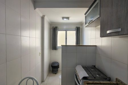 Área de Serviço de apartamento para alugar com 1 quarto, 45m² em Boqueirão, Praia Grande