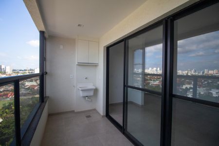 Varanda da Sala de apartamento para alugar com 2 quartos, 61m² em Jardim America, Sorocaba