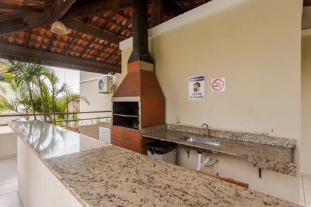 Área comum - Churrasqueira de apartamento para alugar com 2 quartos, 48m² em Passo das Pedras, Porto Alegre