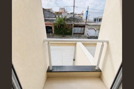 Varanda de casa de condomínio à venda com 2 quartos, 56m² em Jardim Santo Alberto, Santo André