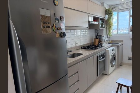 Cozinha de apartamento à venda com 2 quartos, 55m² em São Bernardo, Campinas