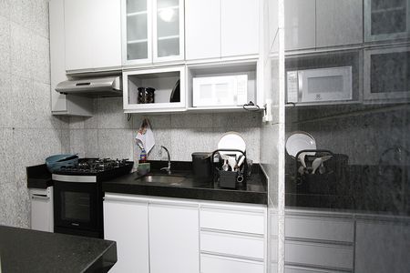 Cozinha de kitnet/studio à venda com 1 quarto, 47m² em Barro Preto, Belo Horizonte