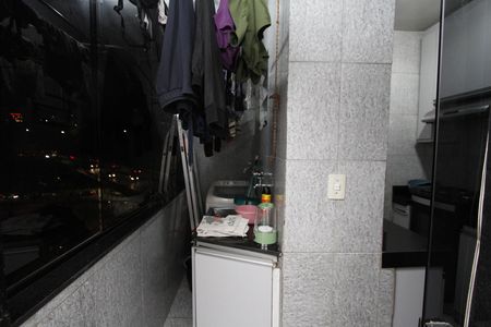 Área de Serviço de kitnet/studio à venda com 1 quarto, 47m² em Barro Preto, Belo Horizonte
