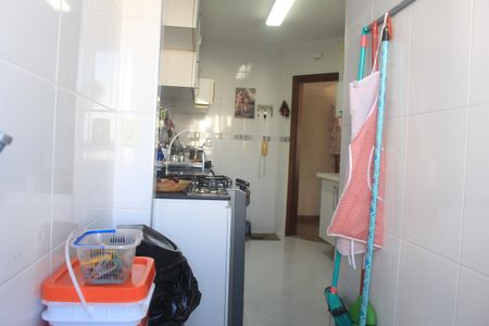 Área de Serviço de apartamento para alugar com 2 quartos, 68m² em Santa Maria, São Caetano do Sul