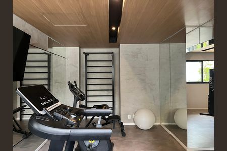 Área comum - Academia de apartamento para alugar com 1 quarto, 24m² em Vila Leopoldina, São Paulo