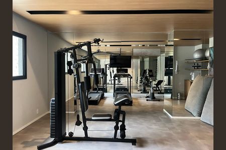 Área comum - Academia de apartamento para alugar com 1 quarto, 24m² em Vila Leopoldina, São Paulo